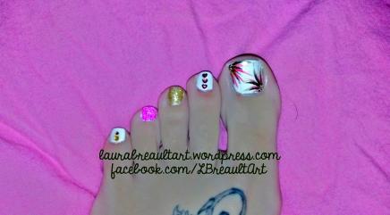 Variety Toe Nail Art
